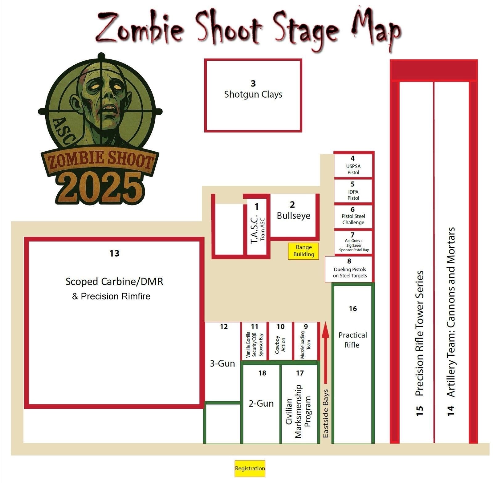 2025 Stage Map
